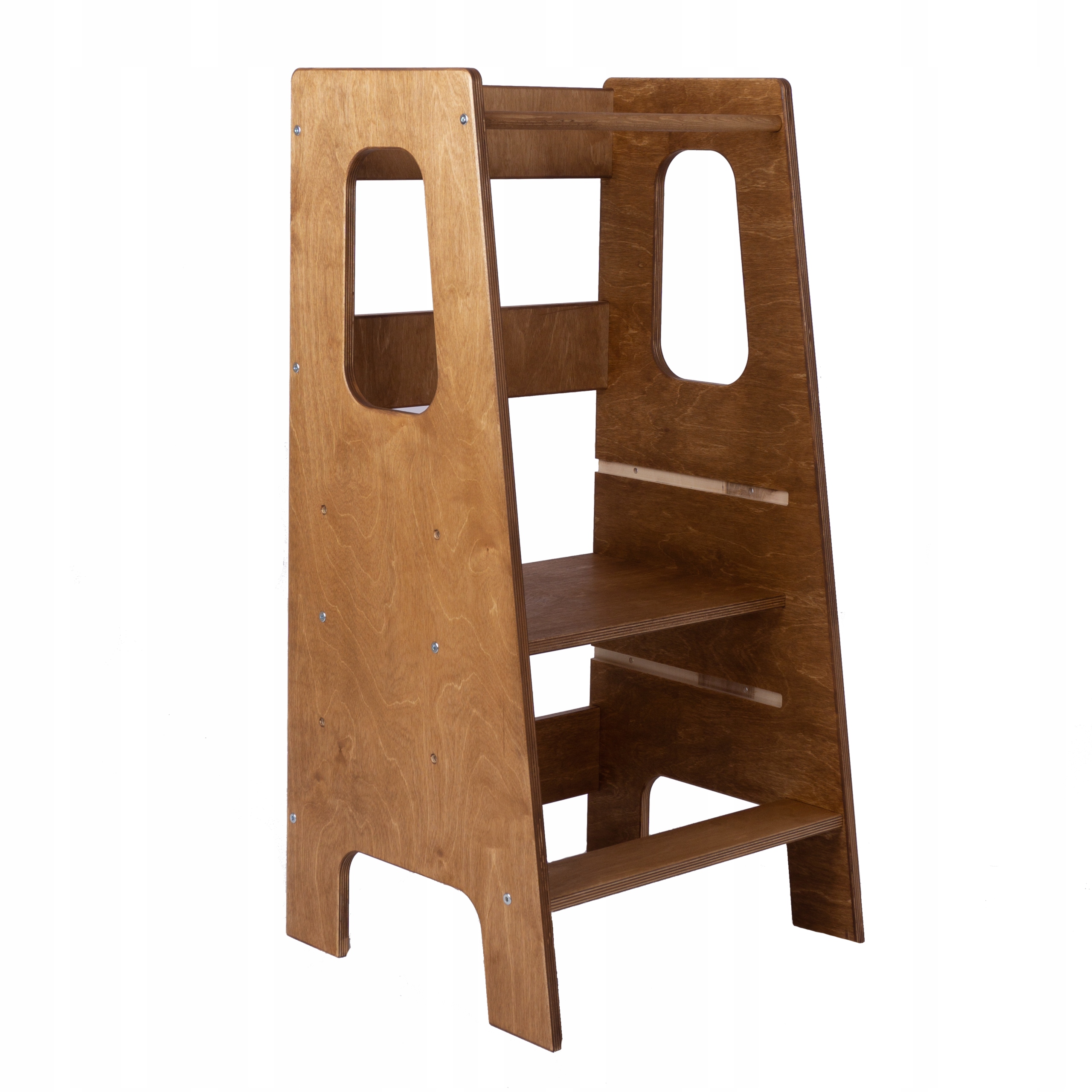 KITCHEN HELPER POMOCNIK KUCHENNY PODEST Montessori Tower kolor rustykalny