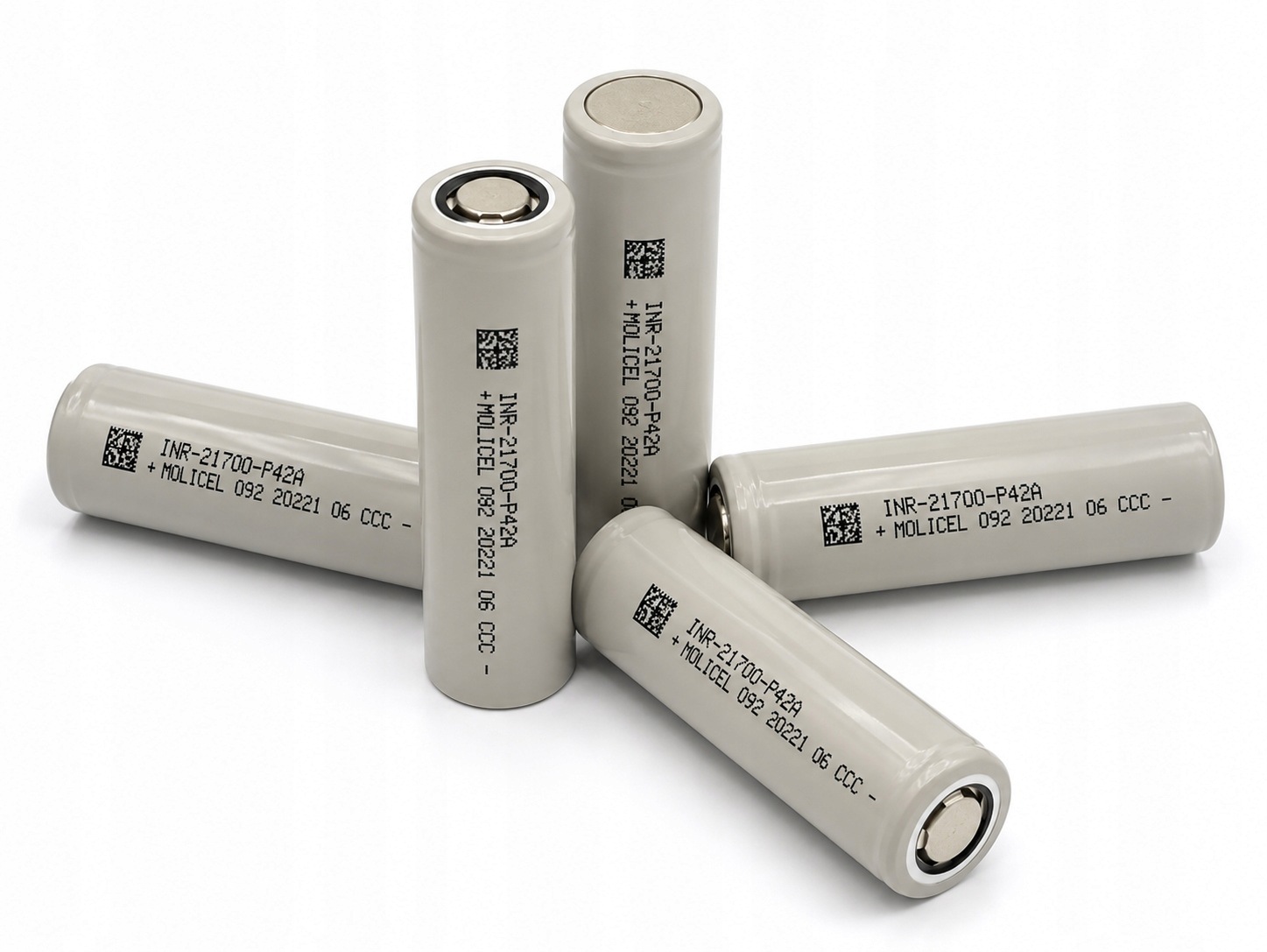 Molicel P42A 21700 4200mAh 45A Li-Ion Akumulator Nowy 4 sztuki