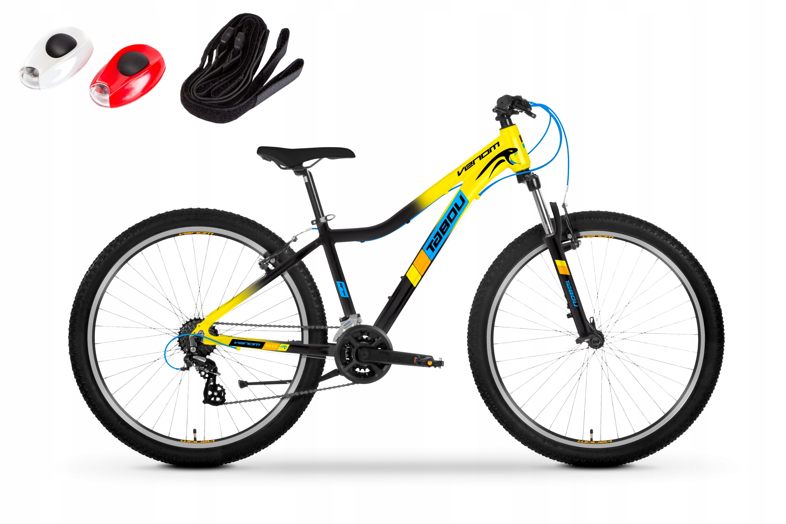 Rower Mtb Górski 27,5 Cali Tabou Venom 2.0 Shimano Aluminiowy Rama 15 Cali