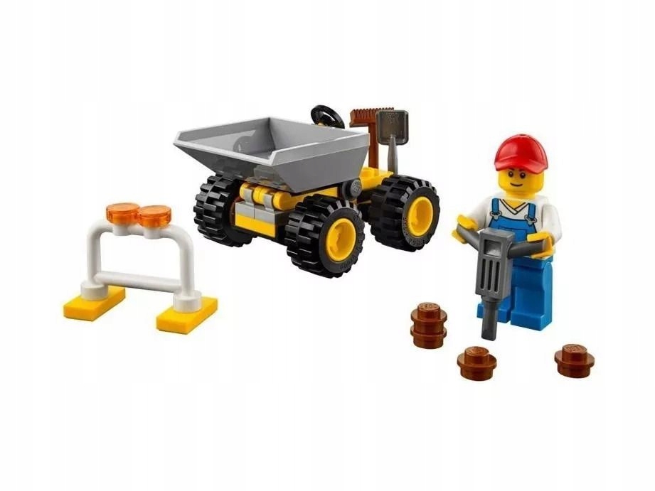 LEGO City 30348 Mini wywrotka budowa roboty drogowe unikat EAN (GTIN) 5702015608558