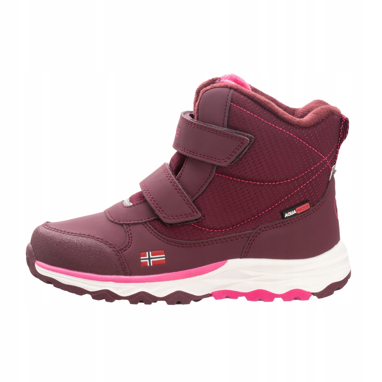 Buty zimowe Trollkids Kids Hafjell Winter Boots wodoodporne wysokie