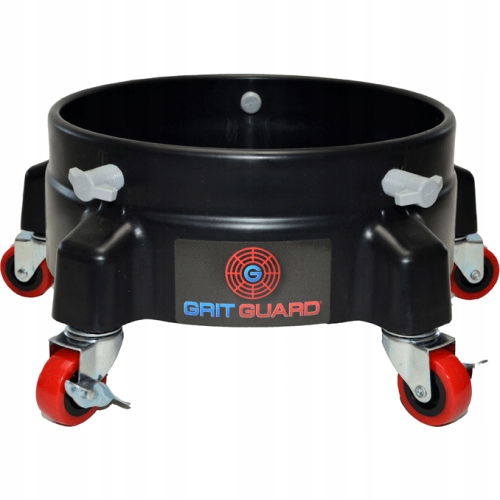 Grit Guard Dolly čierny vozík na kolieskach pod detailingové vedro