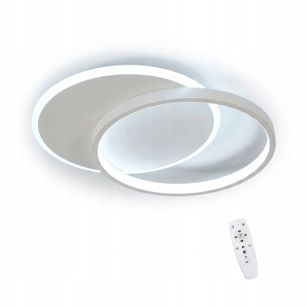 LAMPA SUFITOWA PLAFON LED 32W OKRĄGŁA Z PILOTEM NOWOCZESNA DO SALONU