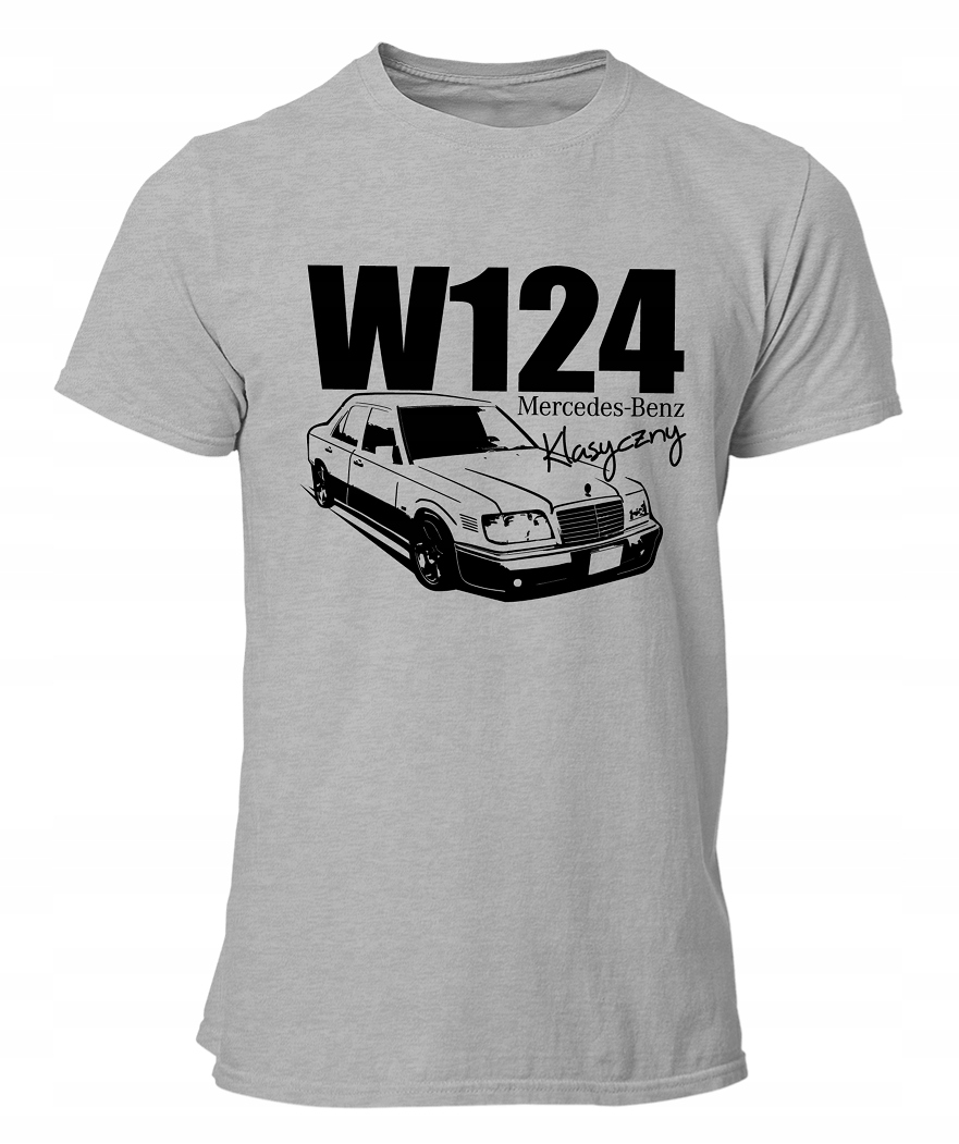 

Koszulka T-shirt W124 Mercedes klasyczny