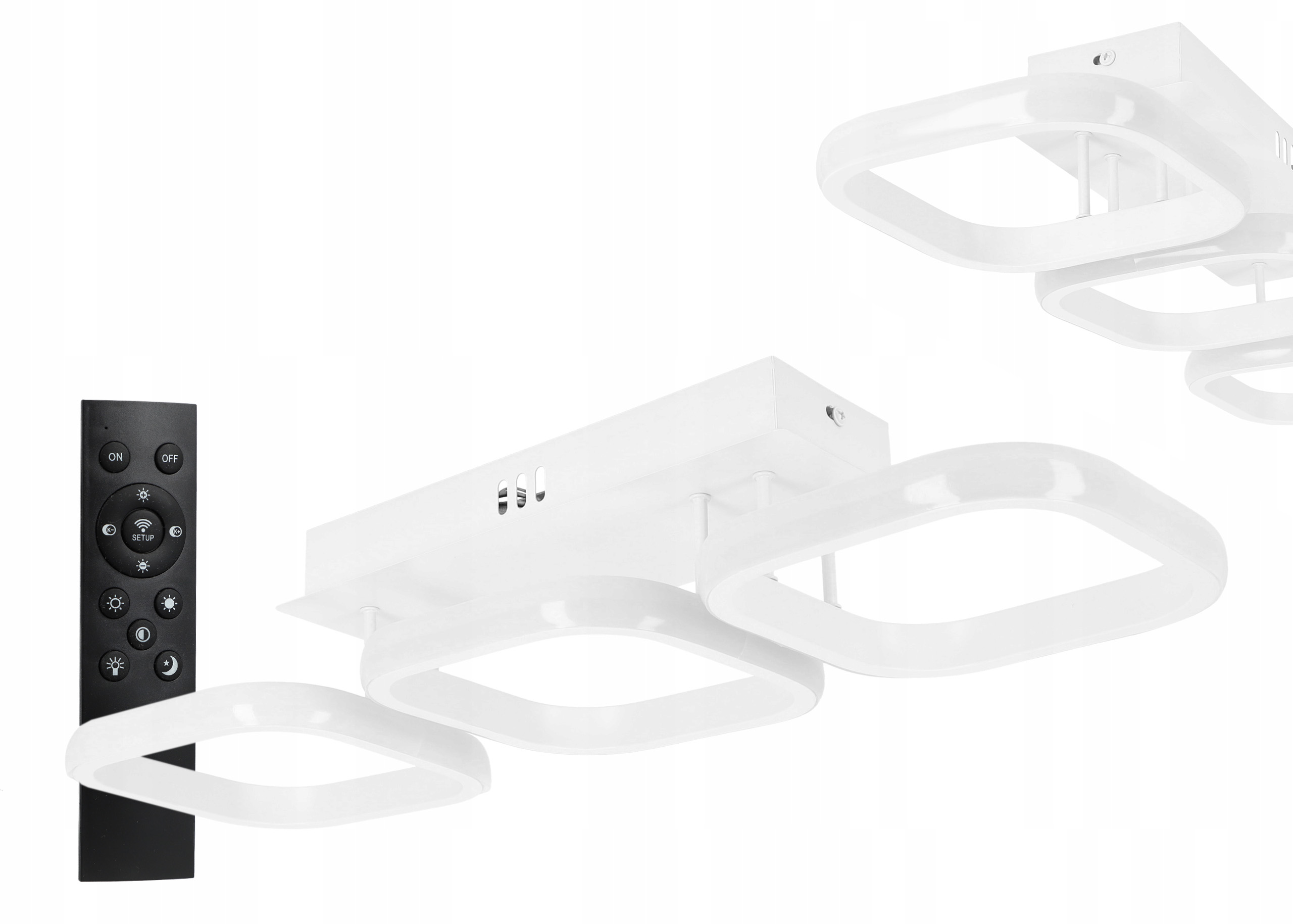 

Lampa sufitowa Led wisząca plafon żyrandol 66W