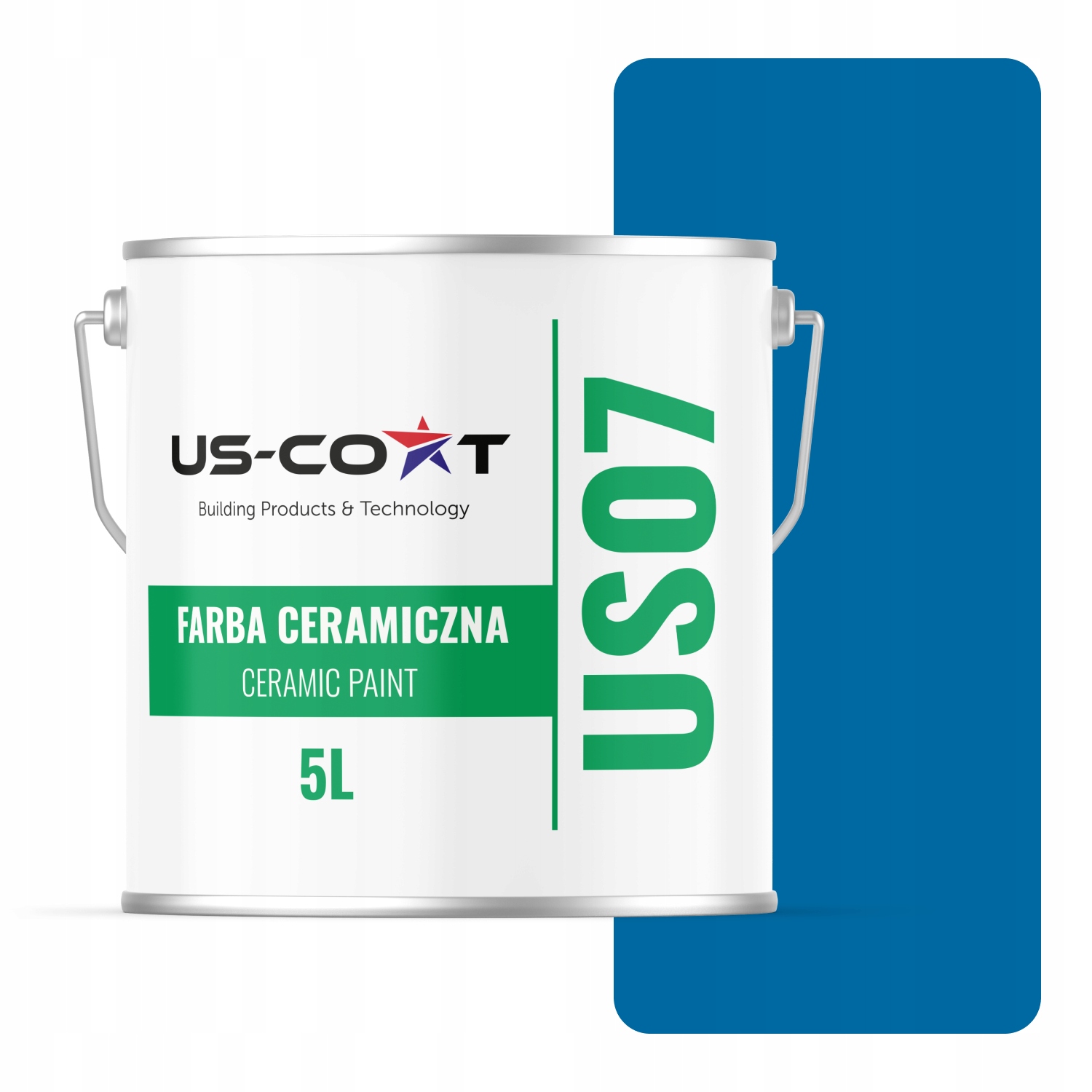 Keramická Farba Tmavo Modrá H0312 5L Hlboká Matná Na Stropné Steny