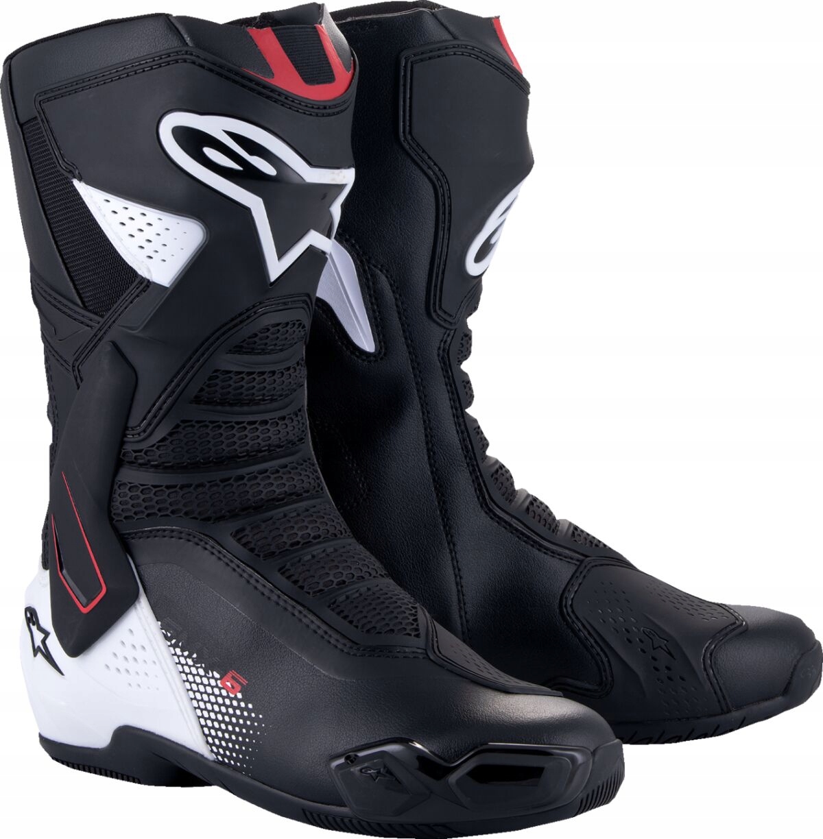 Motocyklové Topánky Alpinestars SMX-6 V3 Black/white/red 43