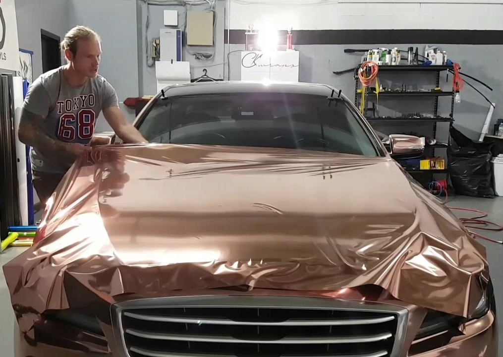 FOLIA OKLEINA CHROM MAT BRĄZ PERŁA KANALIKI Waga produktu z opakowaniem jednostkowym 0.01 kg