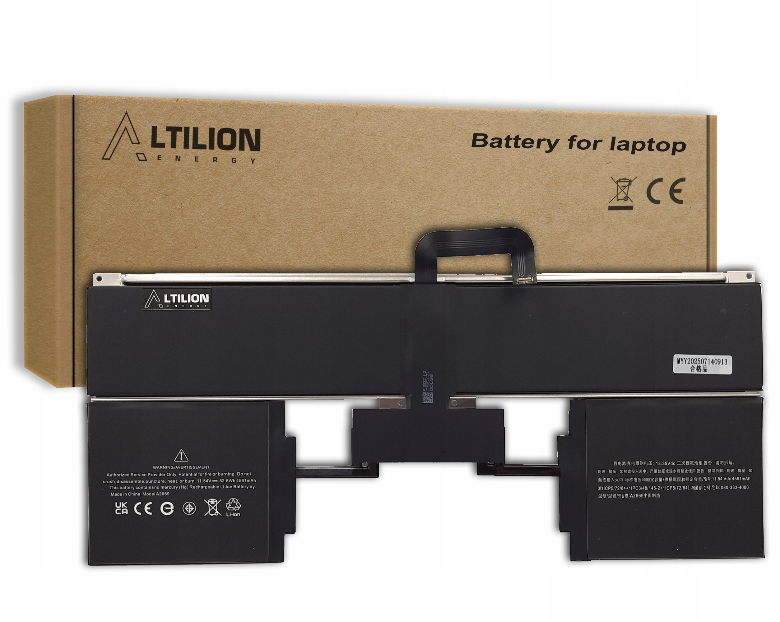 Batéria Altilion Energy A2669 kompatibilná s Apple