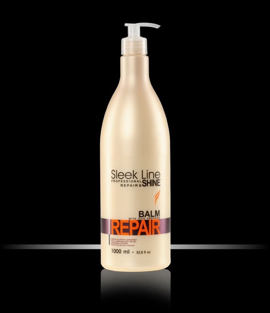 

.stapiz Balsam z jedwabiem Sleek Line Repair 1L Hi