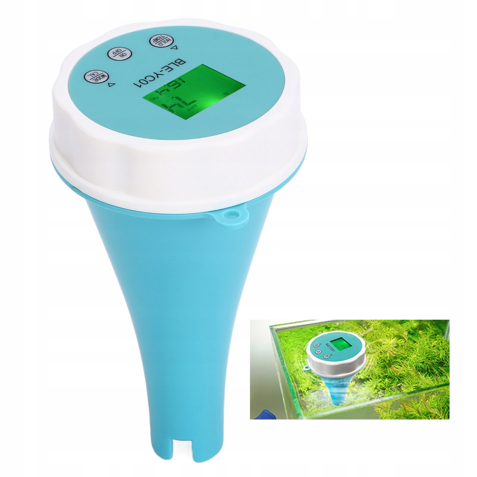 Měřič Pro Testování Vody 6 V 1 Ph Ec Tds Orp Temp