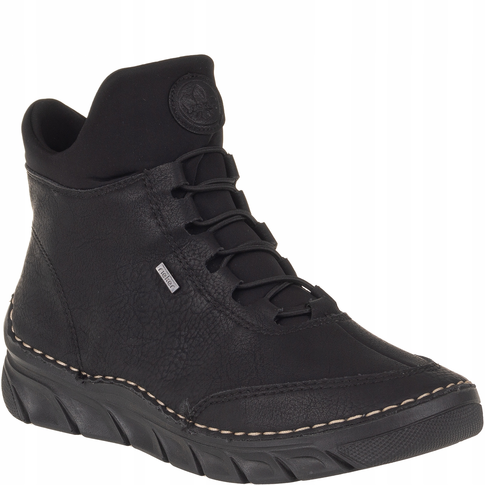 Rieker 55069-00 Černé dámské Kotníkové Boty na zimu vel. 36