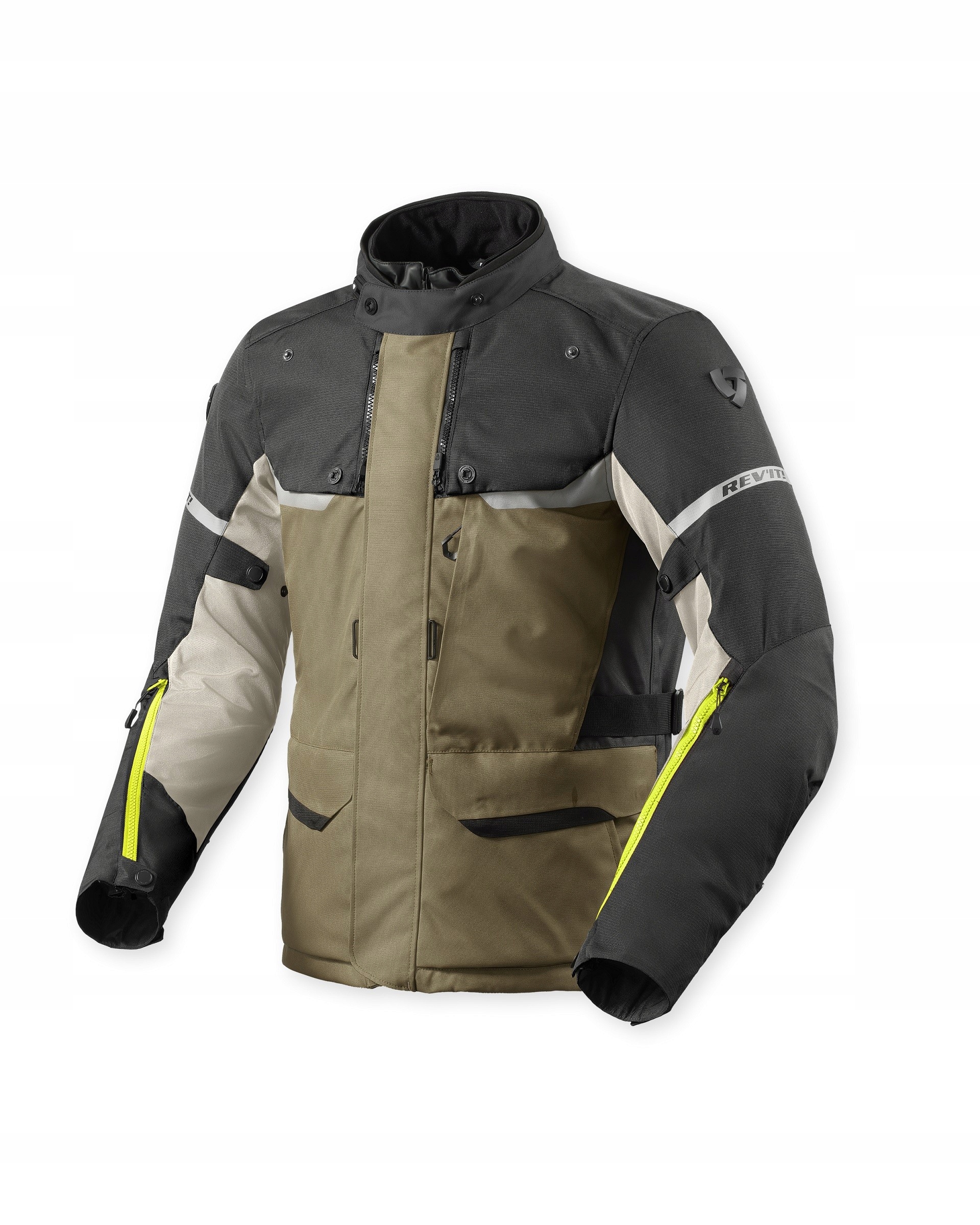 Bunda Rev'it! Outback 4 H2O Green-Anthracite veľ L