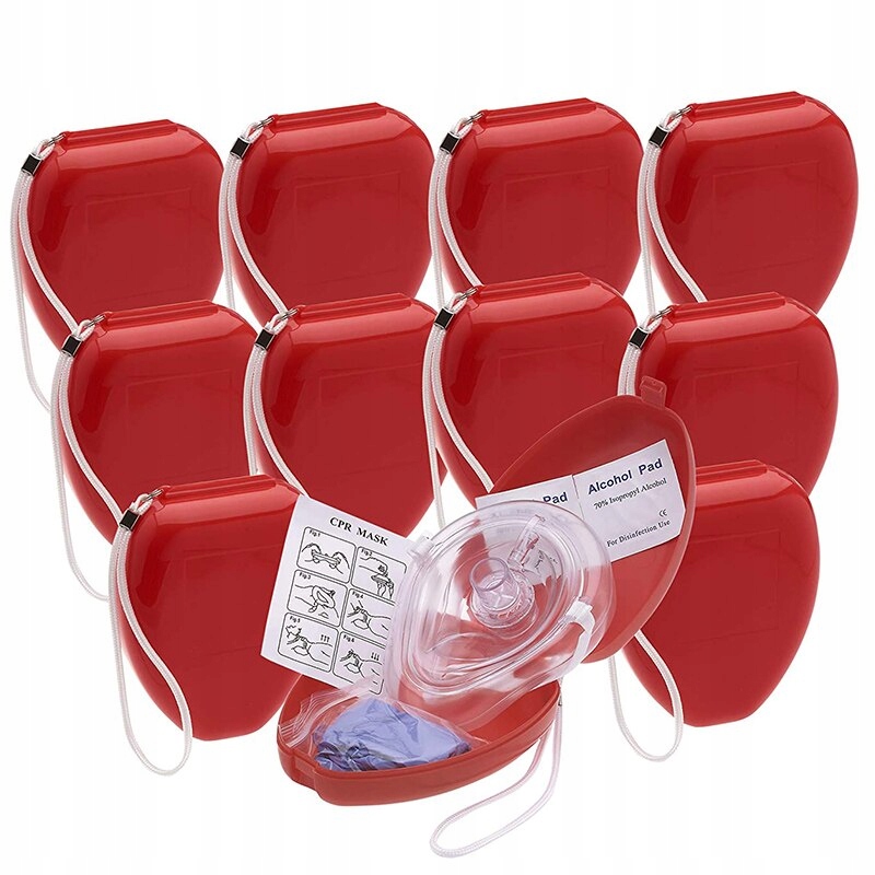 CPR Mask With Oneway Valve For First Aid Rescuers 12540063964 Allegro.pl