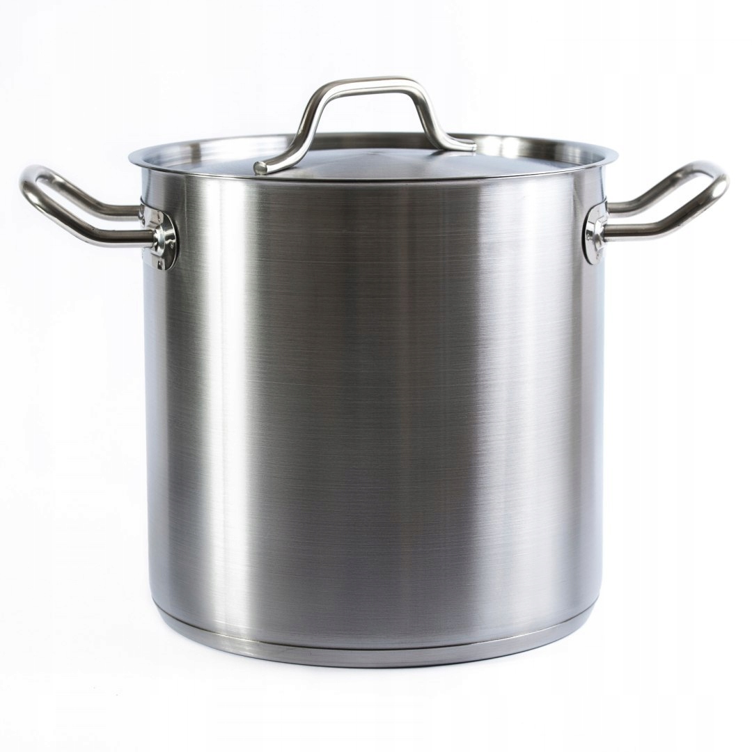 

Garnek gastronomiczny 35L duży stalowy indukcja