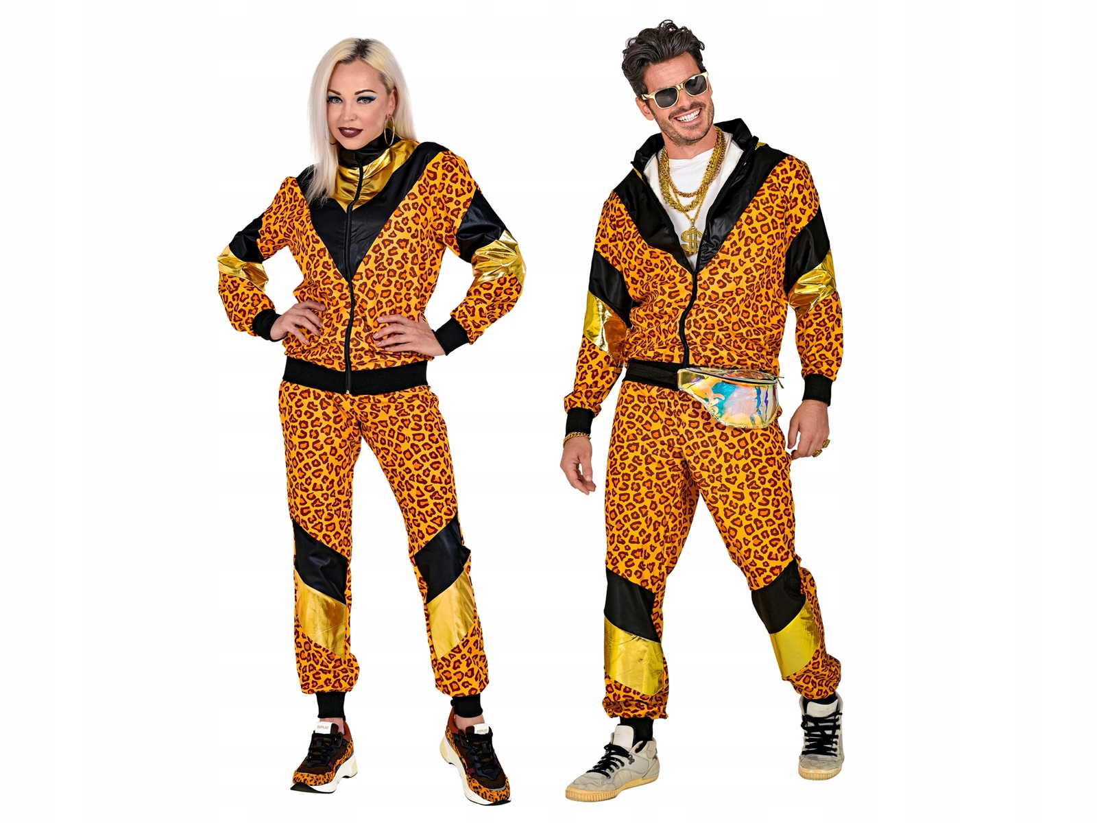 Disco Kostým Teplákovka se zvířecím vzorem XXL Maškarní Kostým