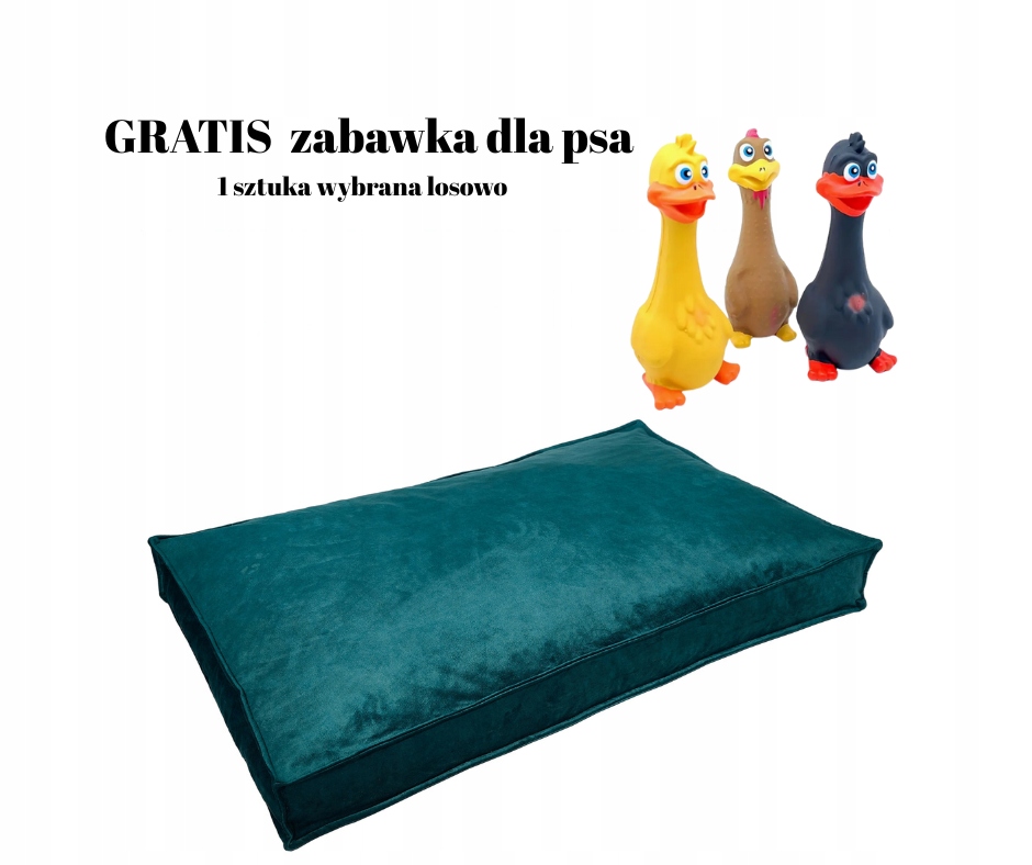 Legowisko dla Psa 120x80 cm Poduszka Posłanie Wodoodporne Terra Welur Duże