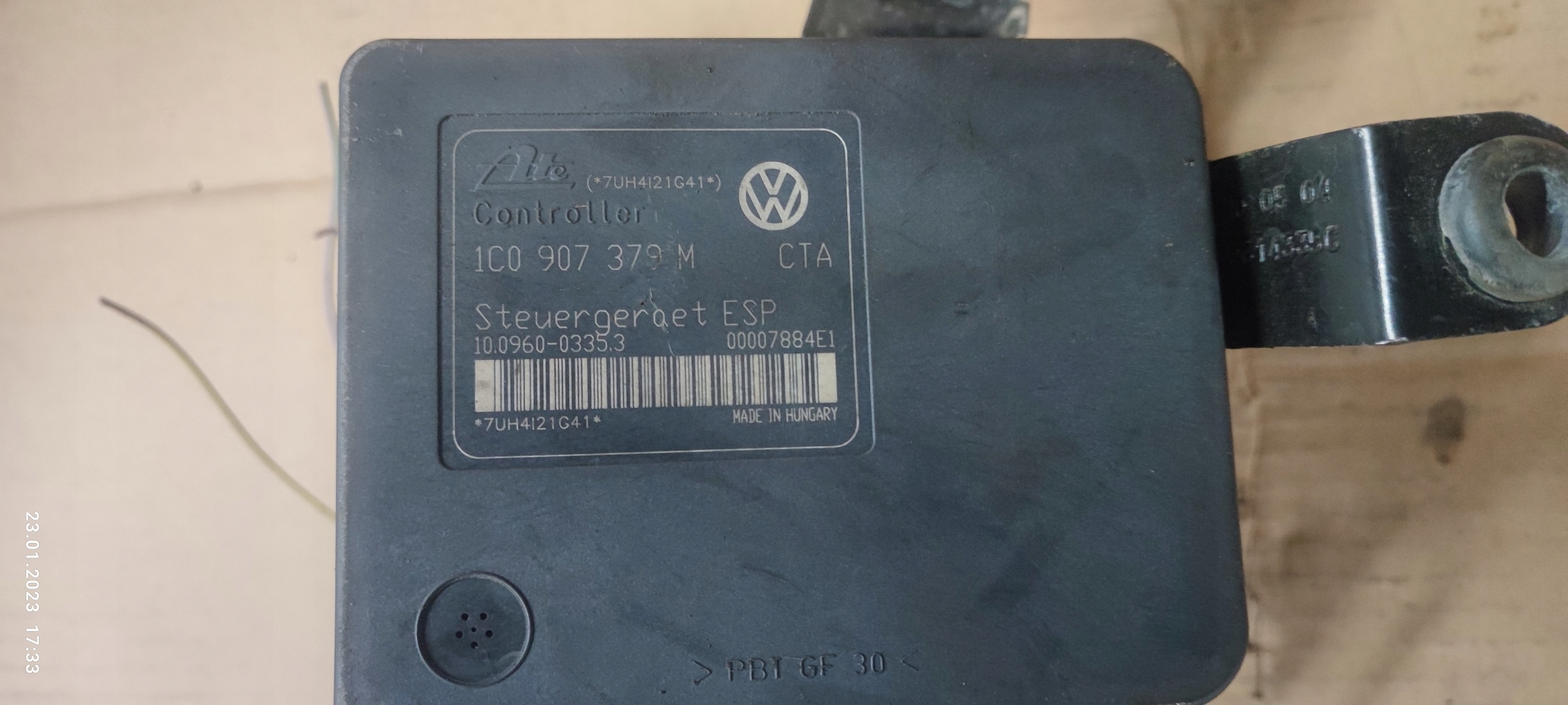 VW GOLF IV 4 BORA Pompa Centralina ABS ESP 379M