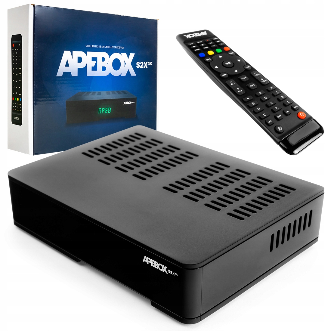 Apebox S2X 4K H.265 Iptv Xtream Stalker ccam M3U