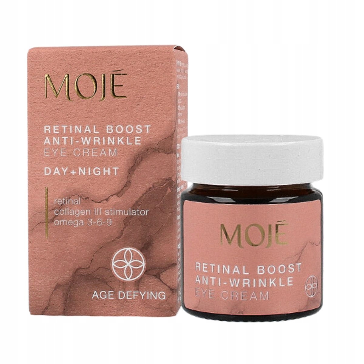 Mojé Age Defying Retinal boost oční krém proti vráskám den noc 25 ml p