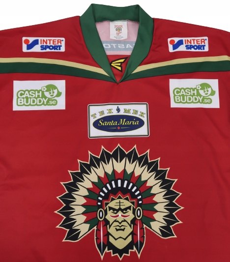 T-SHIRT KOSZULKA HOKEJOWA FROLUNDA INDIANS r.M Marka inna