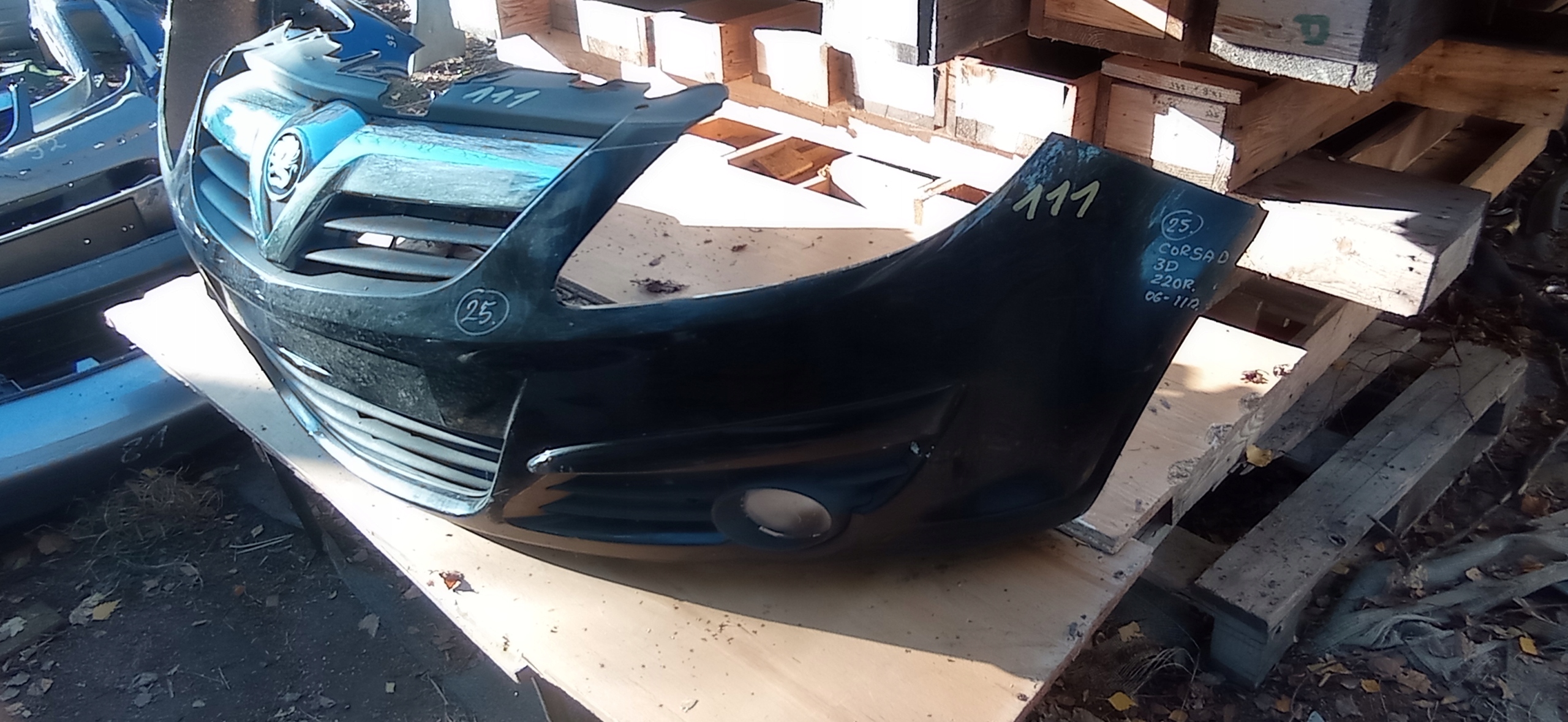 bumper front front OPEL CORSA D Z20R