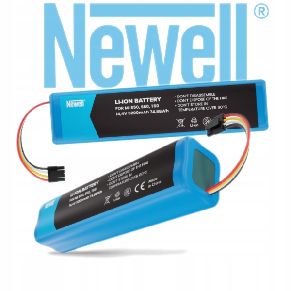Akumulátor MIS56T6VX pro Xiaomi Roborock, náhrada za Newell Premium