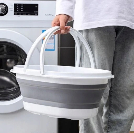 Wiaderko MISKA SKŁADANA SILIKONOWA DUŻA 14L NA MOP Stan opakowania oryginalne