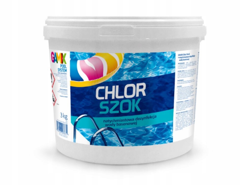 

Chemia Basenowa Chlor Szok 3kg Gamix 3W1 Granulat