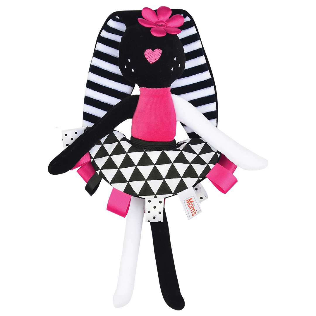 MOM'S HENCZ PRZYTULANKA MASKOTKA SENSORYCZNA KONTRASTOWA DLA DZIECI 0m+ 937