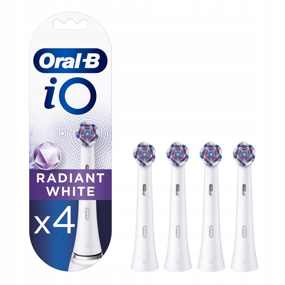 

Końcówki do szczoteczki Oral-B iO Radiant 4 sztuki