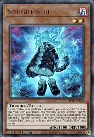 Yu-Gi-Oh! TCG: Spright Blue (BLTR)