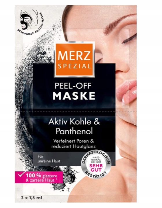 

Merz Spezial, Peel-off, Maska do twarzy, 2x7,5ml
