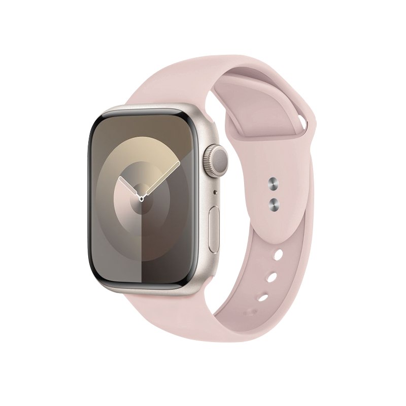 Crong Liquid Pasek do Apple Watch 44/45/46/49 mm (piaskowy róż)