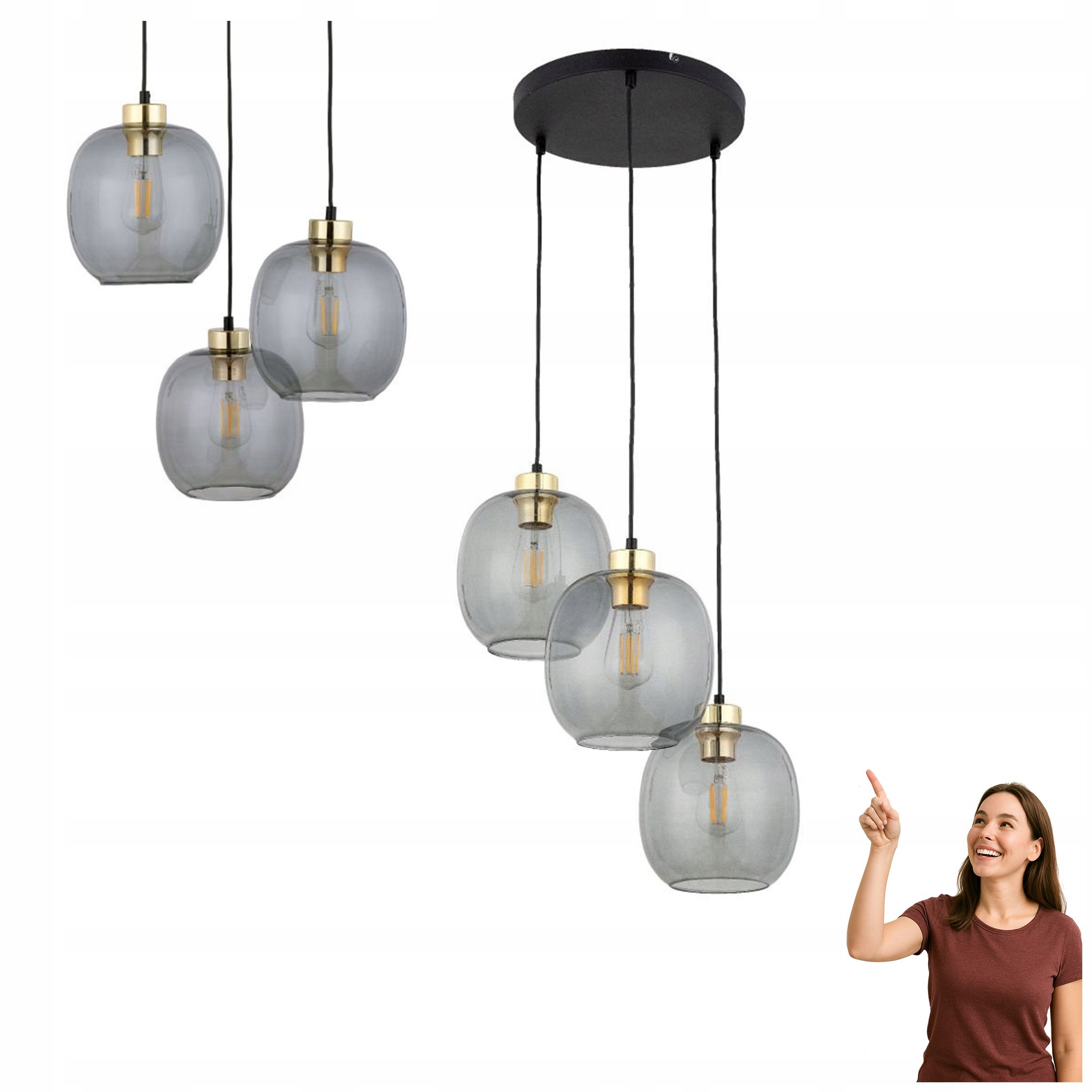 Závesná lampa Omega 4573 Tk Lighting