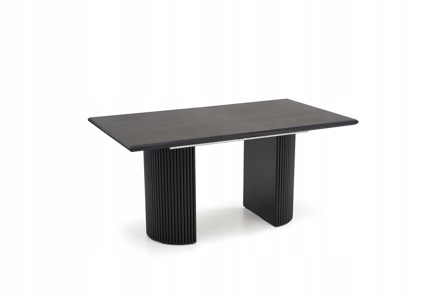 Stół rozkładany prostokątny czarny loft do jadalni salonu Bolero 160-250 cm