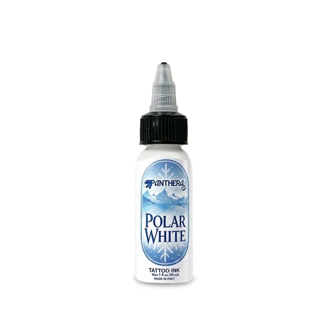 Panthera Polar White Mixing White 30 ml Barva na tetování Inkoust