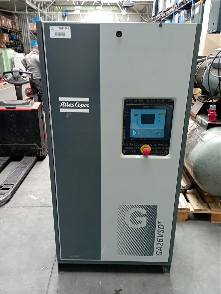 Sprężarka śrubowa ATLAS COPCO GA 26 VSD Plus 26kW 5m³ S013585