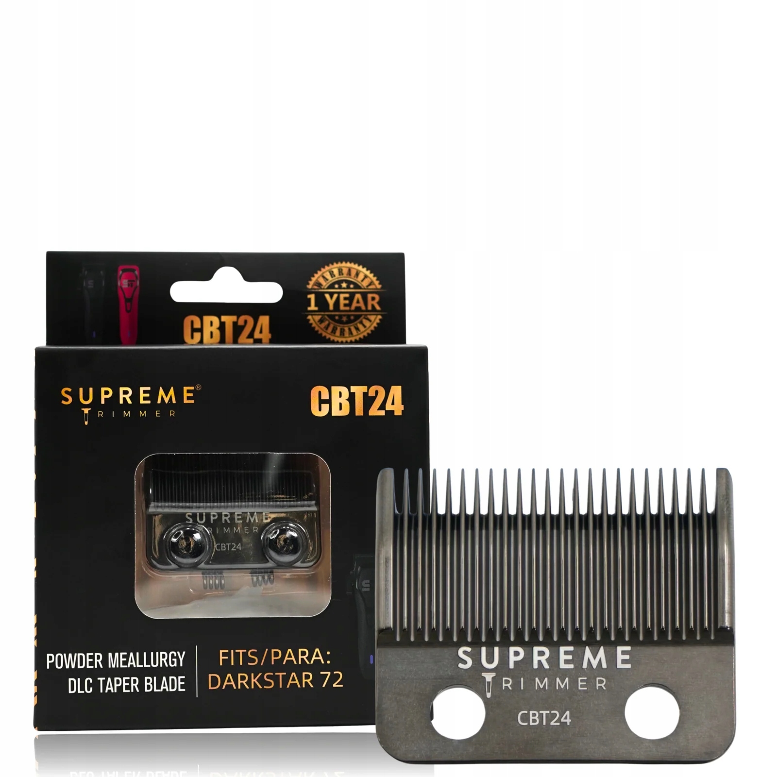 Supreme CBT24 DarkStar Clipper Blade vyměnitelná čepel pro strojek Darkstar