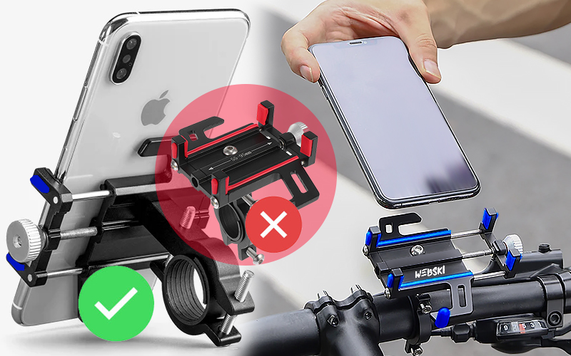 MOCNY UCHWYT REGULOWANY ROWEROWY NA TELEFON MOTOCYKL KIEROWNICĘ QUADA Waga produktu z opakowaniem jednostkowym 0.2 kg