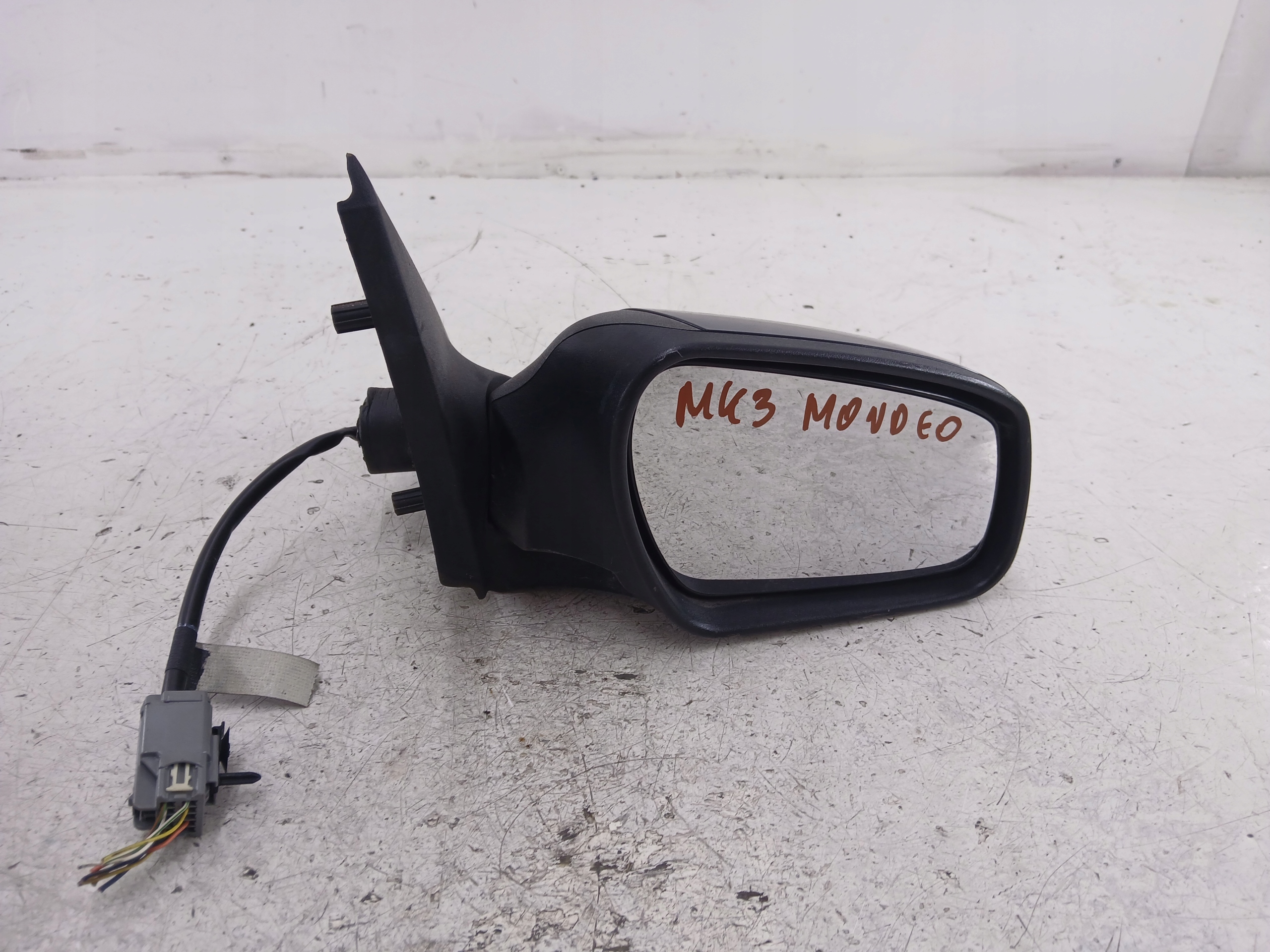 FORD MONDEO MK3 mirror right 9 PIN black,