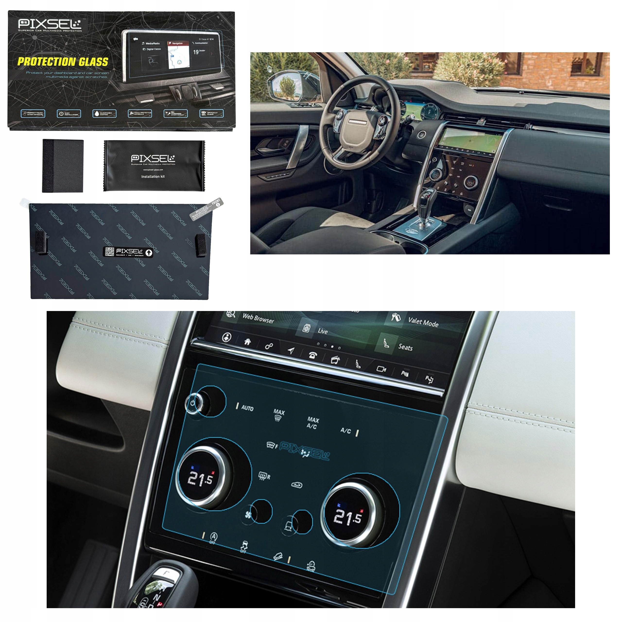 Land Rover Discovery Sport 10.4“ 2022 (na panel klimatyzacji)