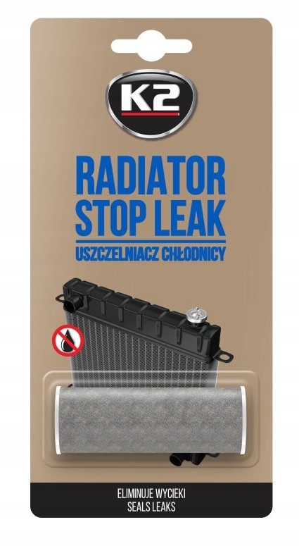 K2 STOP LEAK USZCZELNIACZ CHŁODNIC Proszek w proszku do uszczelniania 18,5g