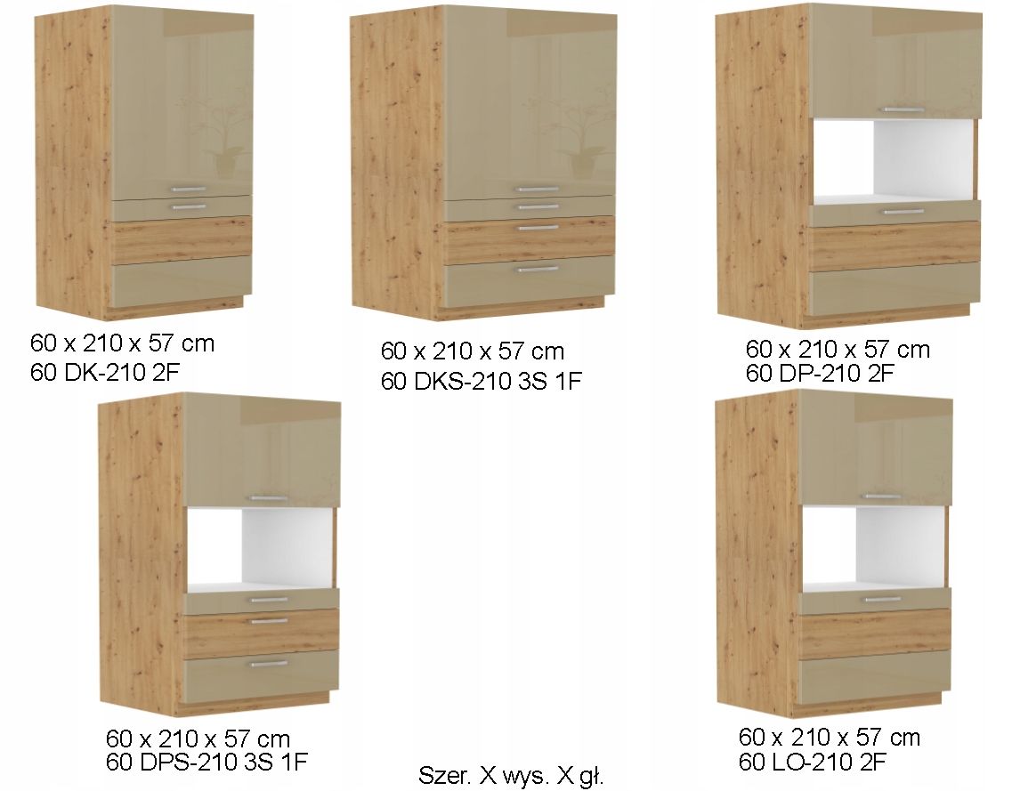 REGAŁ KUCHENNY AMBO 30 cm WISZĄCY HIT Kolor mebla dąb artisan