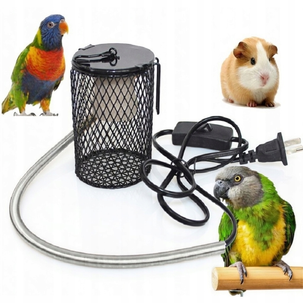 Levně Keramická topná lampa 100 W s ochranou E27