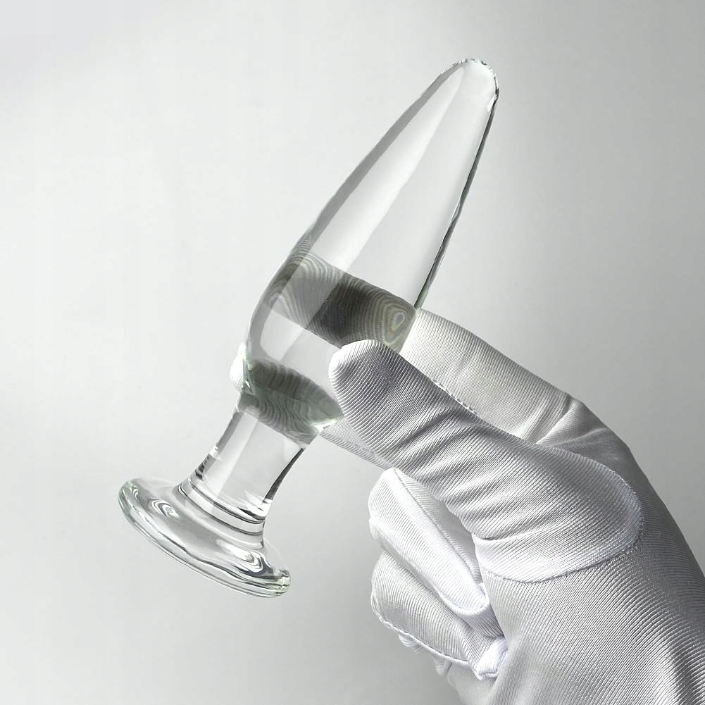 GLAS KRYSTALICZNE ANALNE KORKI ZESTAW 3 SZTUK DLA KOBIET MĘŻCZYZN PAR — miniatura 6