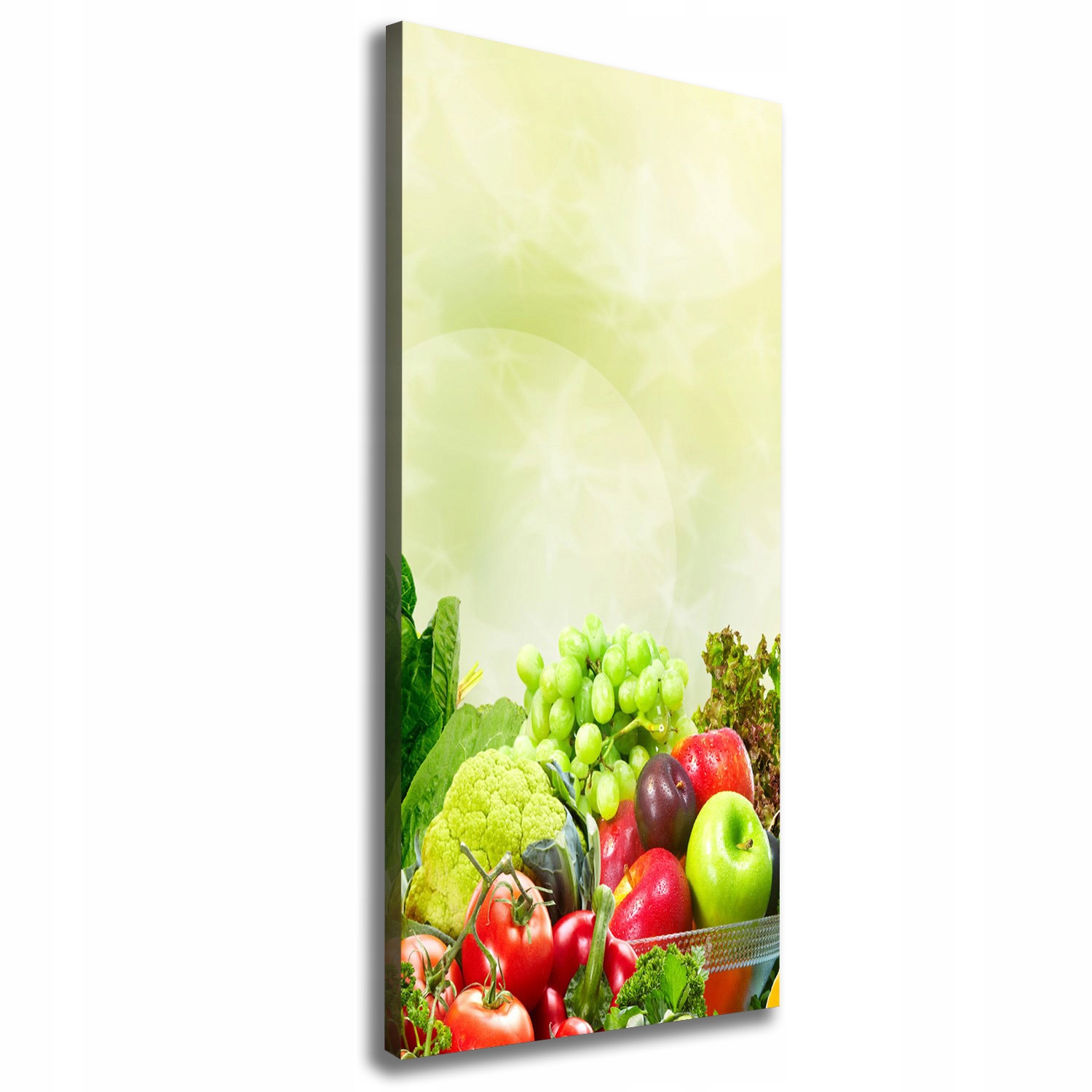 

Foto obraz na płótnie Warzywa i owoce 50x125 cm