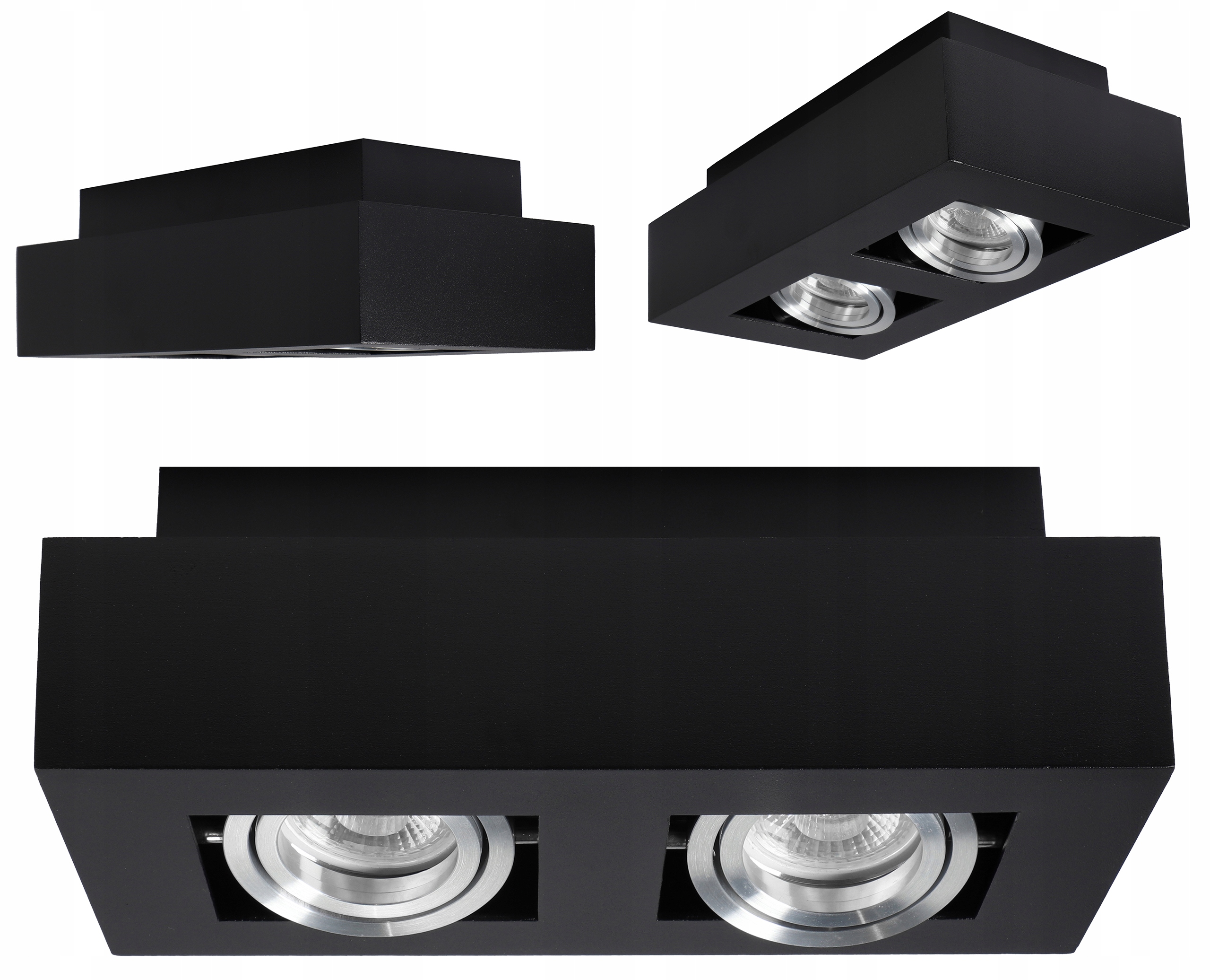 Lampa sufitowa halogenowa natynkowa Led oprawa