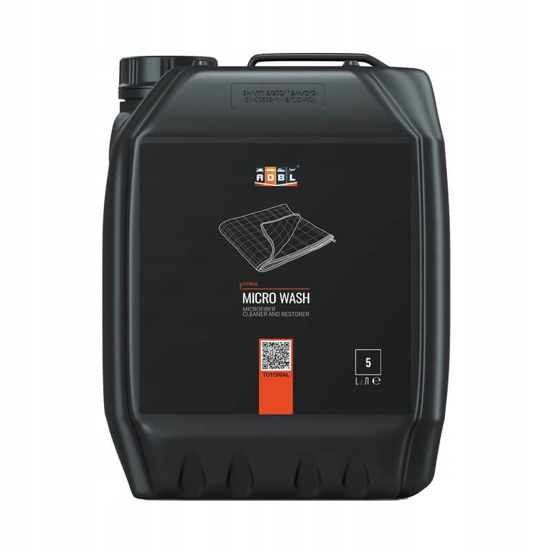 ADBL Micro Wash 5L - środek do prania mikrofibr