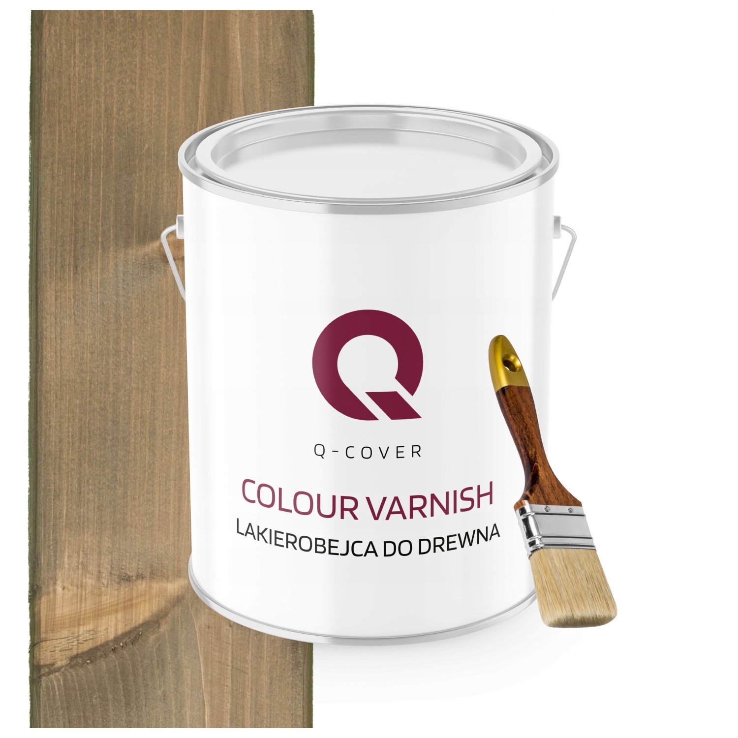 Lakovačka Na Dřevěné Prvky Výkonná Šedá Béžová Saténová 2,5L Dárek